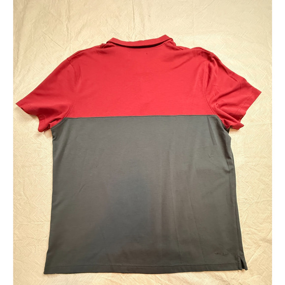 Nike Air Jordan Jumpman OU Oklahoma Sooners Polo SHIRT Mens XL Red/Gray - Picture 4 of 11